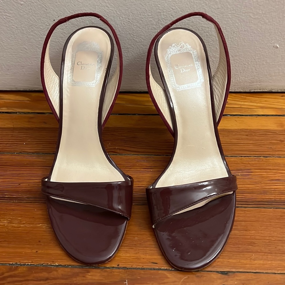 Dior Open toe strappy sandals size 37.5